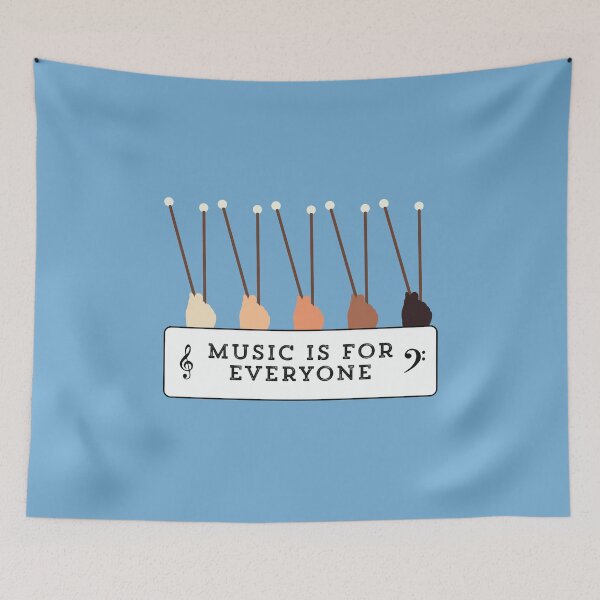 Item preview, Music Is For Everyone designed and sold by RiverLeigh.