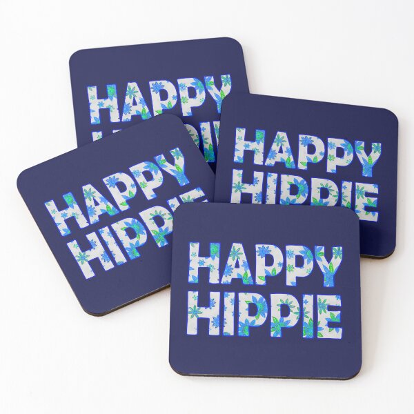 Item preview, Flower Power Happy Hippie Words Free Spirit Hippie Vibes 4 of 4 designed and sold by Beachy.