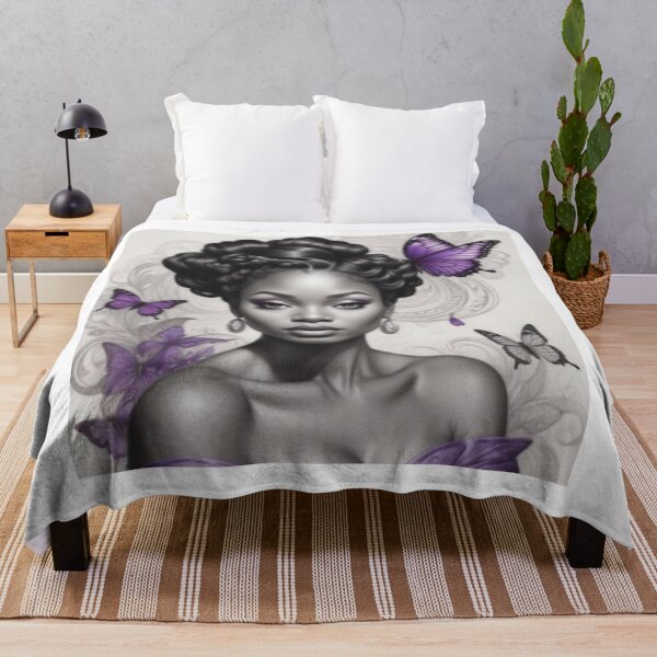 Item preview, The Grace of Contrast: Woman and Butterfly designed and sold by MomentsbyMo.