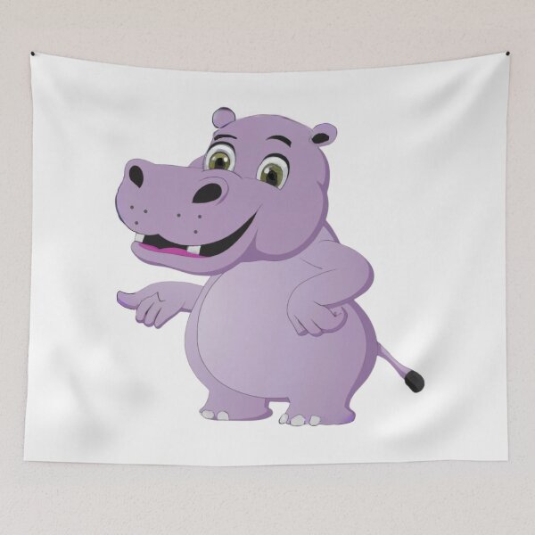 Item preview, Hippopotamus designed and sold by PaintedbyCarol.