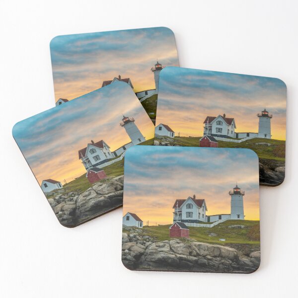 Item preview, Dawn at Cape Neddick Lighthouse designed and sold by GeorgeBuxbaum.