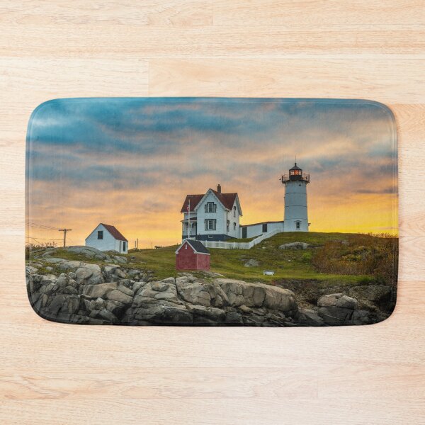 Item preview, Dawn at Cape Neddick Lighthouse designed and sold by GeorgeBuxbaum.