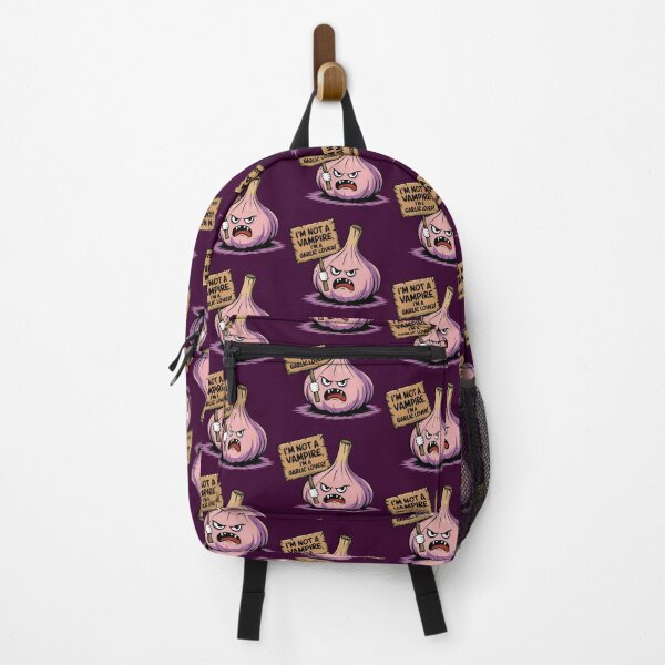 Item preview, I'm Not a Vampire, I'm a Garlic Lover! - Funny Cartoon Design designed and sold by Prime-Studio.