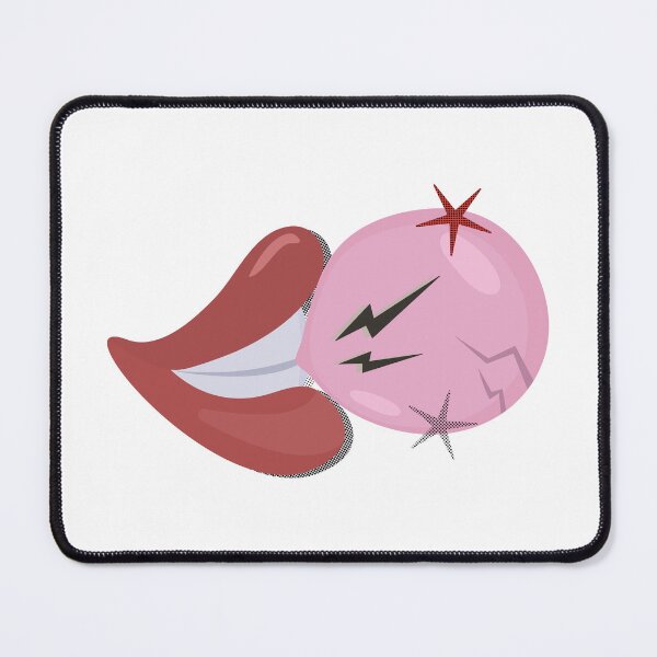 Item preview, Woman lips and bubble gum, halftone retro pop art sticker designed and sold by OM-lova.