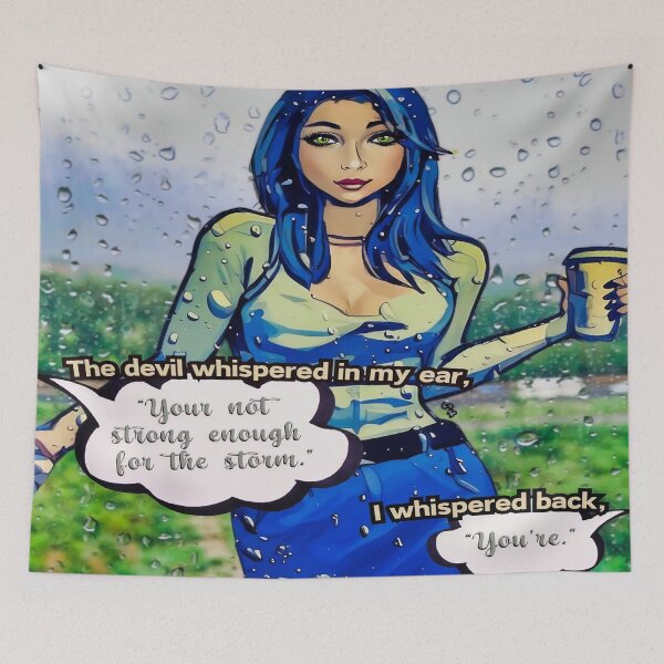 Item preview, Storm Whisperer: Wit Meets Tenacity designed and sold by gleefulme.