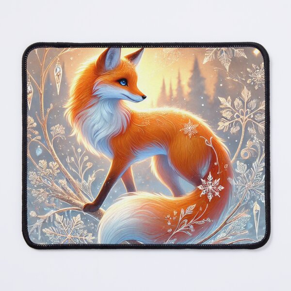 Item preview, Mystical Winter Fox in Snow designed and sold by Feathers & Futhark.