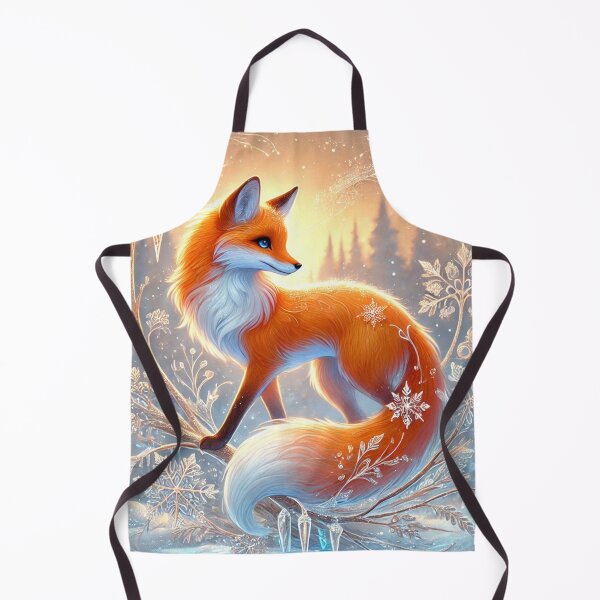 Item preview, Mystical Winter Fox in Snow designed and sold by Feathers & Futhark.