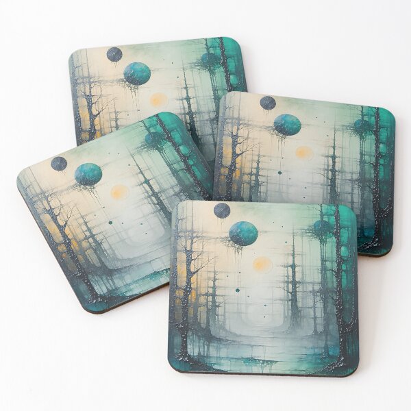 Item preview, Golden Dawn Awakens: Cosmic Drips designed and sold by PanoramaPrints.