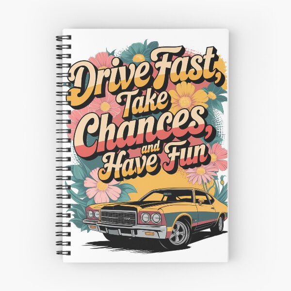 Item preview, Retro Car Art with Motivational Message designed and sold by TomxDesign.
