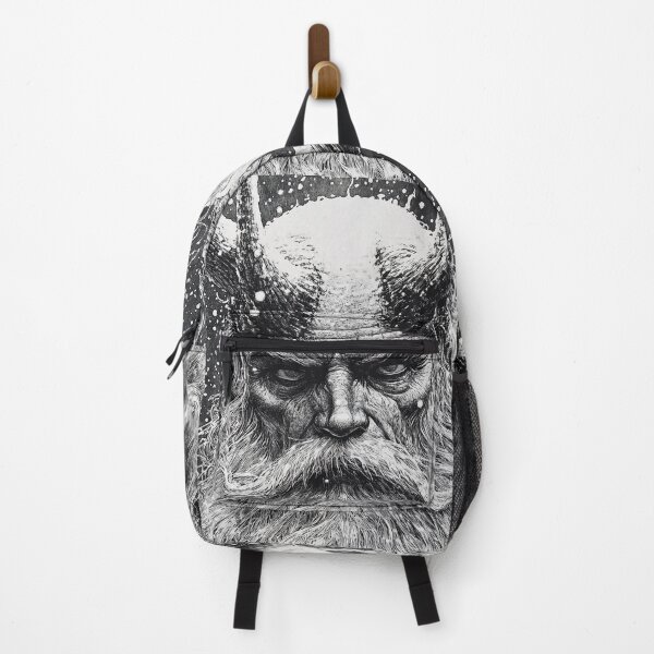 Item preview, Krampus - black and white christmas horror manga anime santa designed and sold by ForsakenFrames.