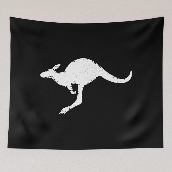 Item preview, Royal Australian Army - White Kangaroo Grunge Style designed and sold by pzd501.