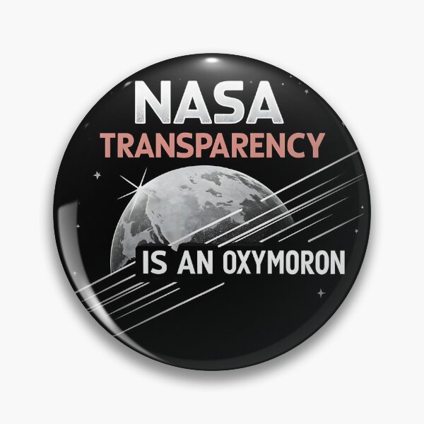 Item preview, "NASA Transparency Satire | UFO Truth Design designed and sold by FocusedPatterns.
