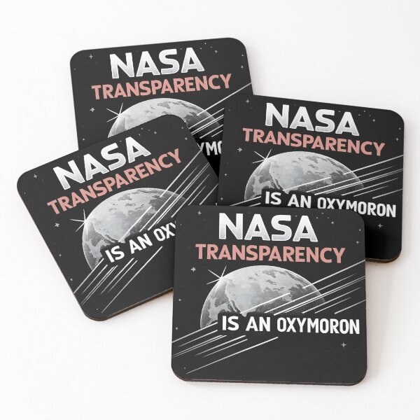 Item preview, "NASA Transparency Satire | UFO Truth Design designed and sold by FocusedPatterns.