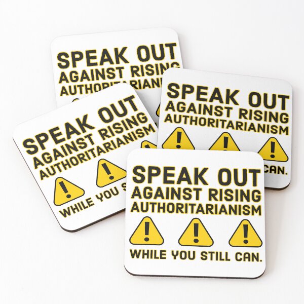 Item preview, Speak out against rising authoritarianism  designed and sold by Rachel the Artist .