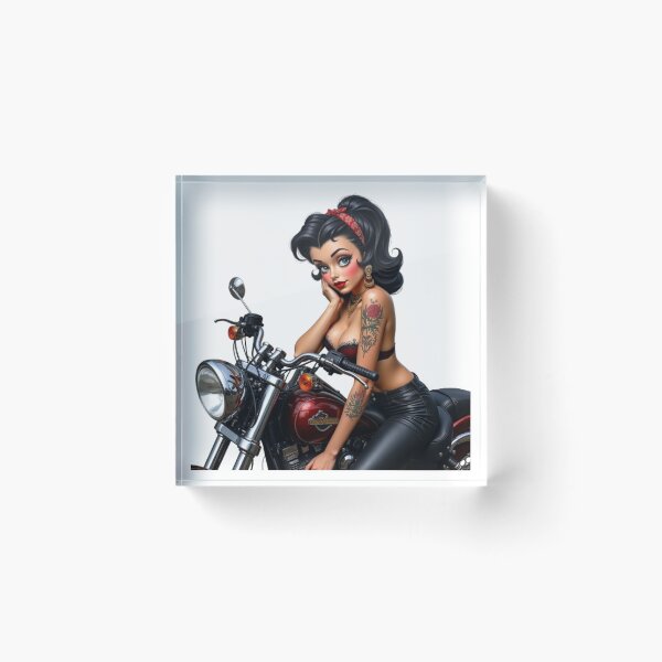 Item preview, “Retro Glamour: Charm and Audacity of Pin-Ups” designed and sold by CHRIST5000.