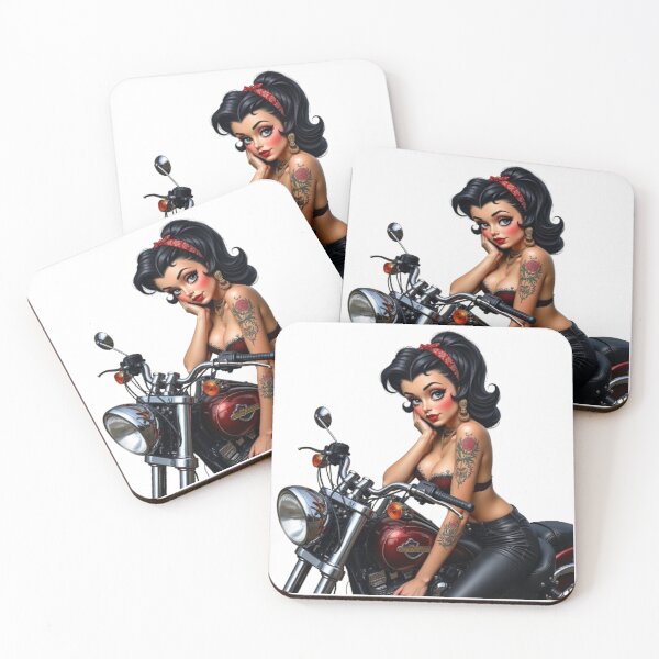 Item preview, “Retro Glamour: Charm and Audacity of Pin-Ups” designed and sold by CHRIST5000.