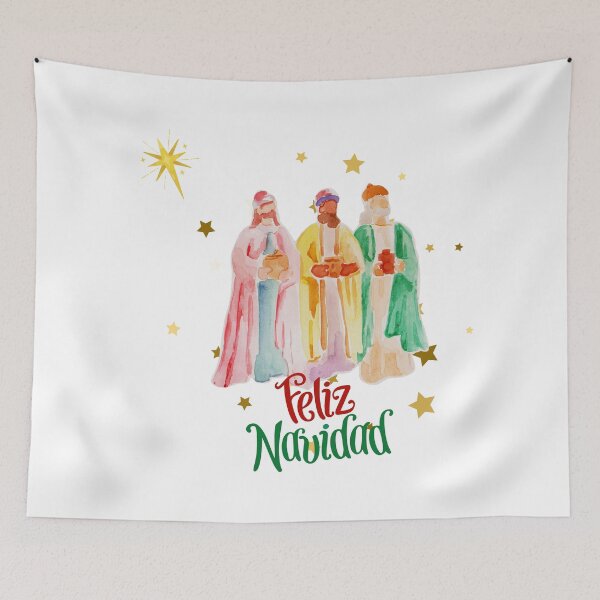 Item preview, Los Reyes Magos te desean ¡Feliz Navidad! La Estrella de Belén Guía el Camino. designed and sold by FreeSoulLab.