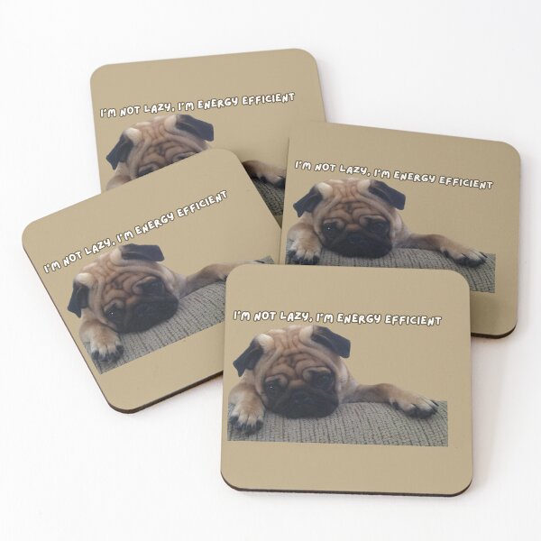 Item preview, Lazy Pug designed and sold by AlohaFromOahu.