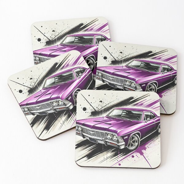 Item preview, 1967 Chevy Impala Fanart (Purple) designed and sold by Peterson Designs.
