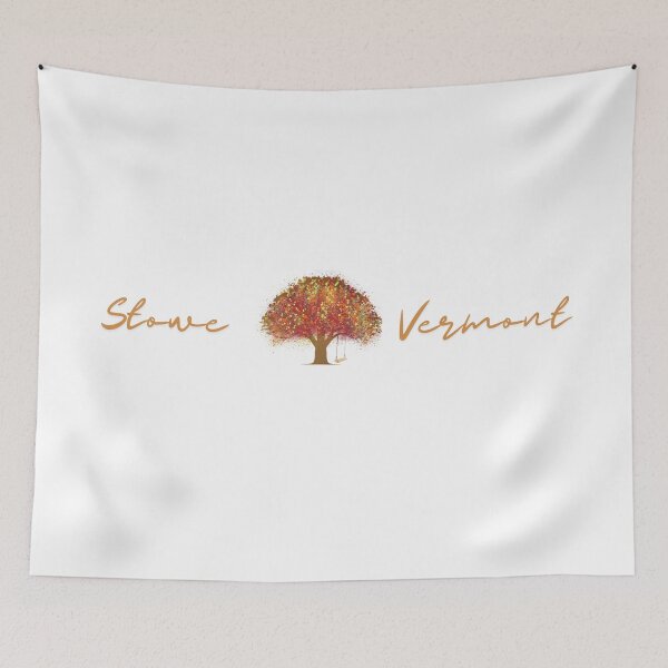 Item preview, STOWE VERMONT FALL LEAFS designed and sold by TaraPen.