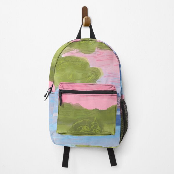 Item preview, Serene Pink Sky & Boat – Tranquil Watercolor Art designed and sold by PinFlick.