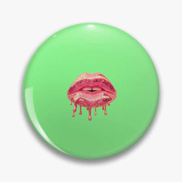 Item preview, Glittery pink lips  designed and sold by leylakidesign.