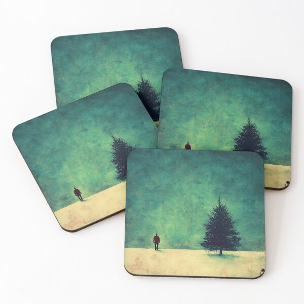 Item preview, christmas tree - melancholic christmas art  designed and sold by ForsakenFrames.