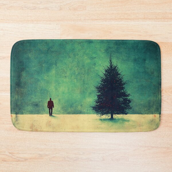 Item preview, christmas tree - melancholic christmas art  designed and sold by ForsakenFrames.