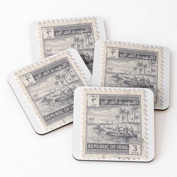 Item preview, Iraqi Stamp of Marsh Arabs designed and sold by rogerstrawberry.