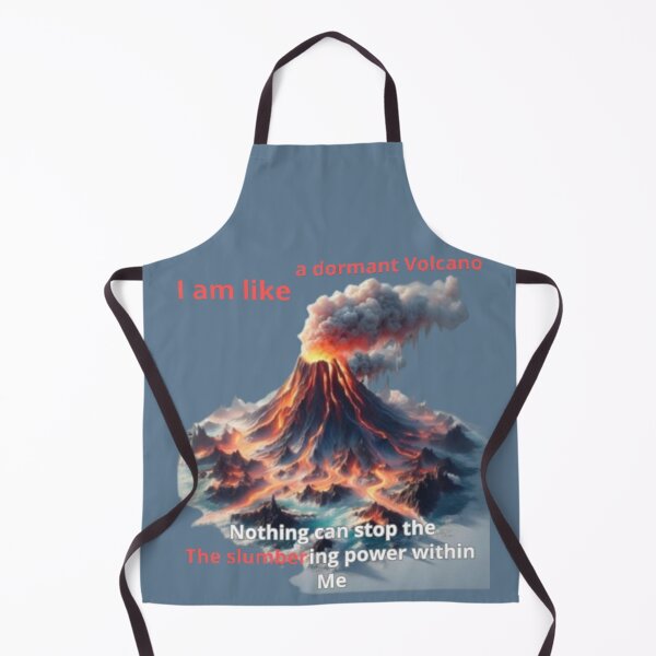 Item preview, I am like a dormant volcano, I am like a volcano, dormant volcano, typography, he, she, power, Powerful volcano., designed and sold by 2012DreamVision.