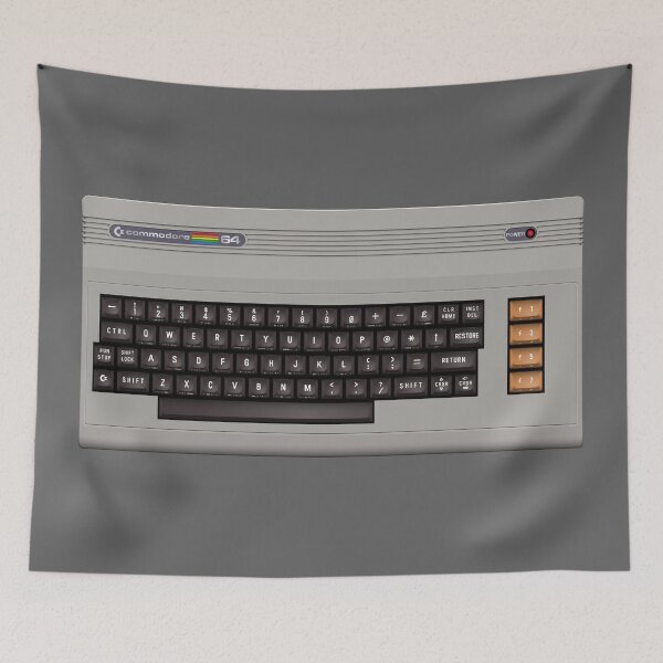 Item preview, Commodore 64 Full Computer - Version 4 - Rainbow Badge designed and sold by ABSTRACT-IVISM.