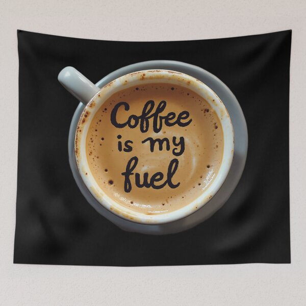 Item preview, Caffeine Craze: Coffee is My Fuel designed and sold by Linework Studio.