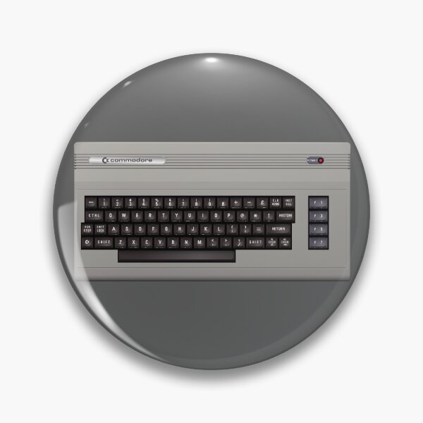 Item preview, Commodore 64 Full Computer - Version 3 - Silver Badge designed and sold by ABSTRACT-IVISM.