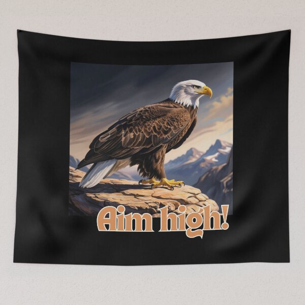 Item preview, Eagle Bird Nature Motivation designed and sold by Design_Your_Day.