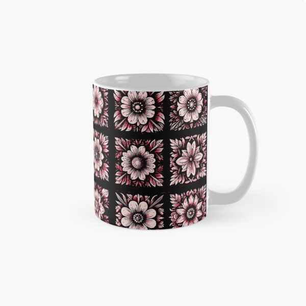 Item preview, Pink Flower Pattern designed and sold by Karen Simon.