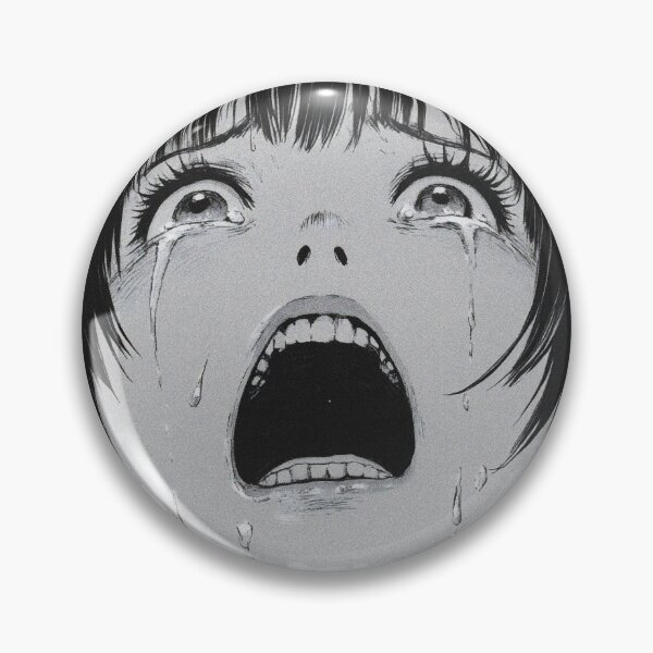 Item preview, encounter with saint nick - black and white horror manga anime girl designed and sold by ForsakenFrames.