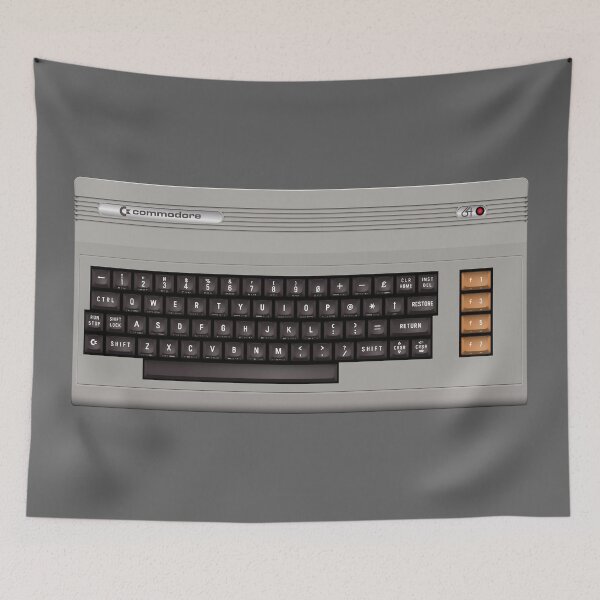 Item preview, Commodore 64 Full Computer - Version 1 - Silver Badge designed and sold by ABSTRACT-IVISM.