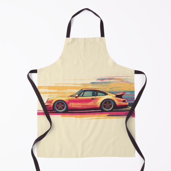 Item preview, Porsche 911 993 turbo Rear View Risograph Print designed and sold by blackdogshop.
