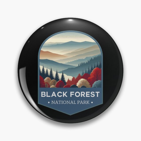 Artikelvorschau, Früher, Schwarzwald, Nationalpark, Emblem entworfen und verkauft von MaateoDesign.