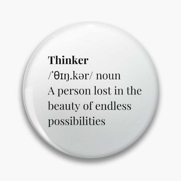 Item preview, Definition of Thinker designed and sold by Kembly18.