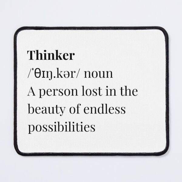 Item preview, Definition of Thinker designed and sold by Kembly18.