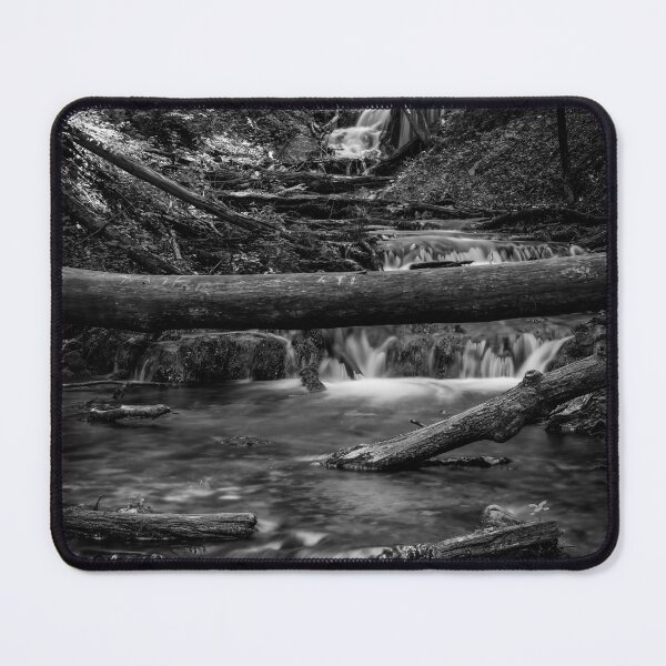 Item preview, Weaver's Creek Falls in Owen Sound, Ontario 2 BW designed and sold by jrtwynam.