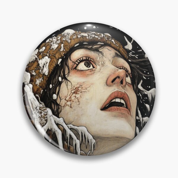 Item preview, Frozen Snow  - melancholic winter art  designed and sold by ForsakenFrames.