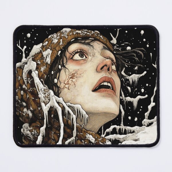 Item preview, Frozen Snow  - melancholic winter art  designed and sold by ForsakenFrames.