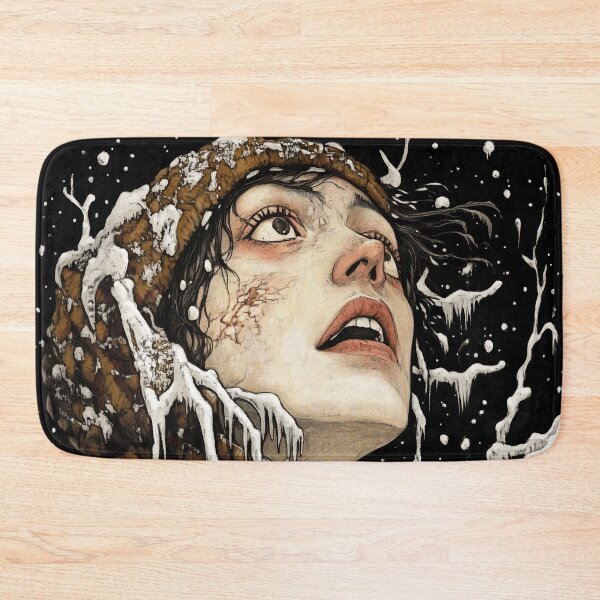Item preview, Frozen Snow  - melancholic winter art  designed and sold by ForsakenFrames.