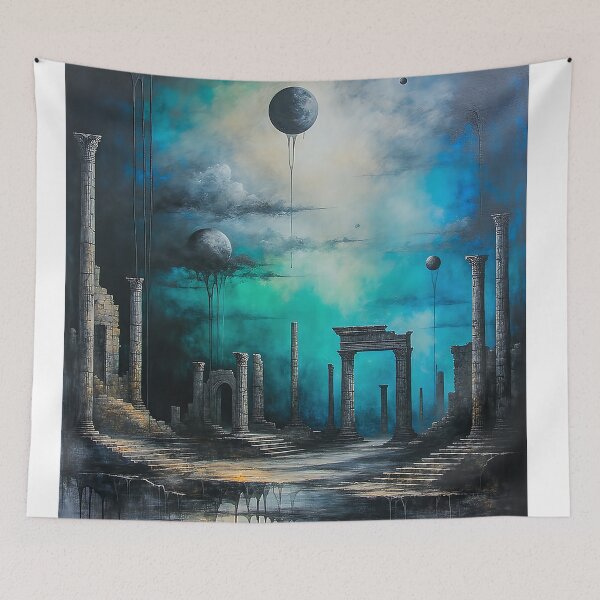 Item preview, Lonely Planets at Dusk: Zypheron's Twilight designed and sold by PanoramaPrints.