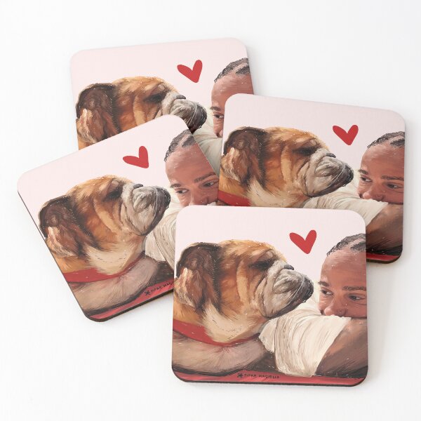 Item preview, Lewis Hamilton and Roscoe designed and sold by Fiorella Masiello.