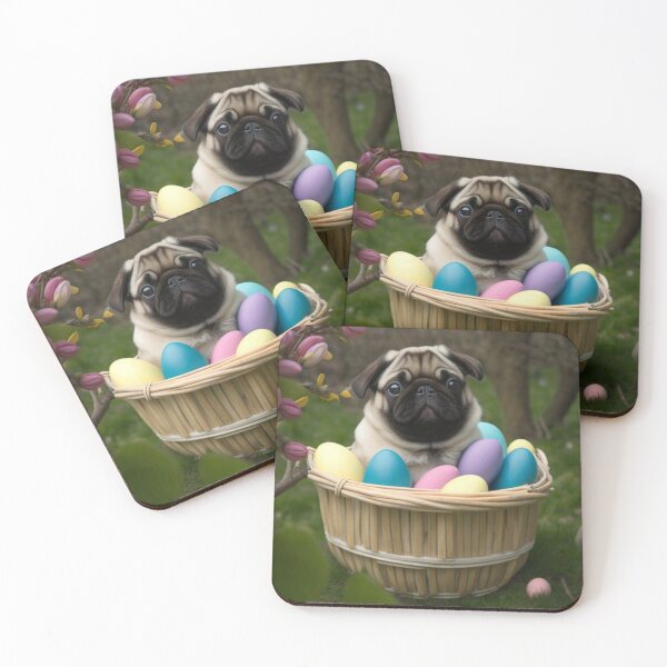 Item preview, Easter Pug designed and sold by Solace Sparkles.