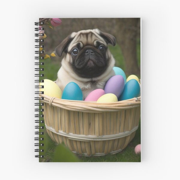 Item preview, Easter Pug designed and sold by Solace Sparkles.