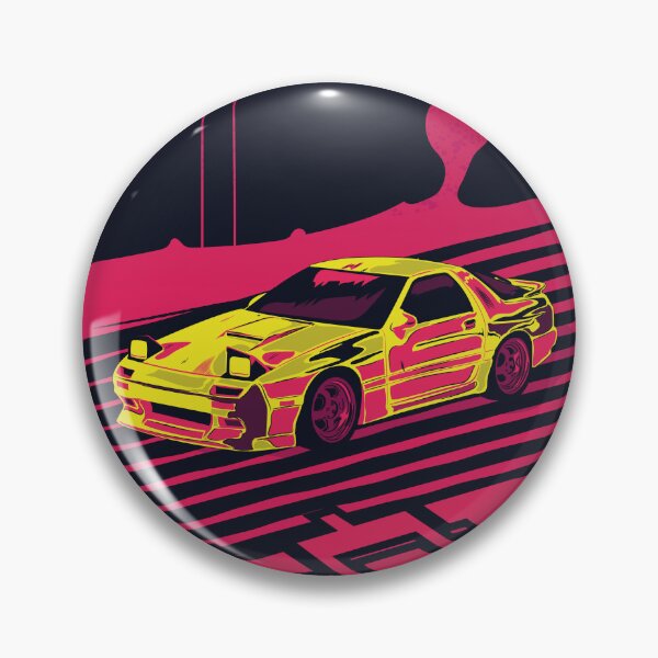 Item preview, Neon retro 70´s street drift car designed and sold by CamaleonDesigns.